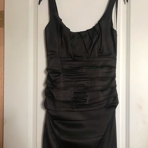 Black cocktail dress